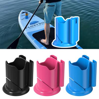 Paddelbrett Becherhalter, universeller Kajak Getränkebecher, multifunktionaler Anti-Kipp-Brettbecher, Surf-Wasserflasche
