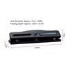 Adjustable Spacing 3 Hole Puncher Metal Hole Punch Adjustable Adjustable Hole Punch  Desktop Use