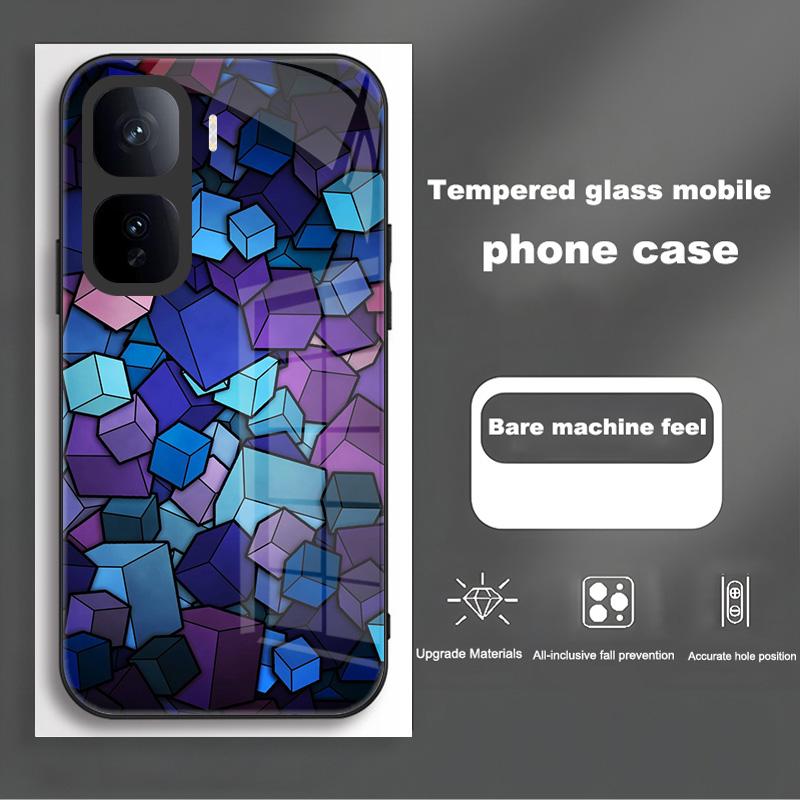 For Vivo IQOO Neo 10 5G Case Tempered Glass Phone Case For Vivo IQOO Neo 10 Pro 5G Back Cover IQOONeo 10 Protective Shell Coque