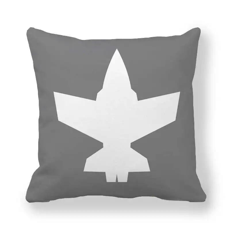 Cartoon Airplane Pattern Pillowcase Interior Decoration Office Living Room Home Pillowcase