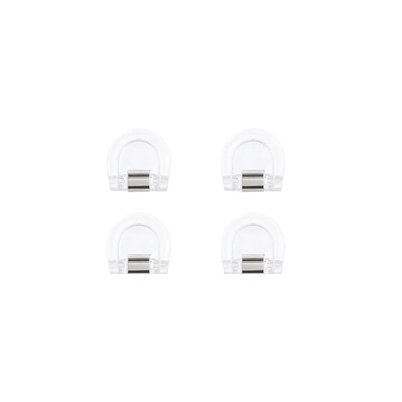 4/8Pcs Clothing Clips for Trouser Leg Shortening Invisible Fixing No Sew Hidden Hem Device Prevent Dragging on Pants DIY Sewing 4Pcs