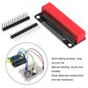 Extension Board Gold Plating MINI Micro:bit Components Parts 2.54mm Pin(Red)
