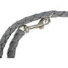 Laisse pour chien - TRIXIE - Cavo V Plomb - 2,00 m - Réglable - Nylon gris
