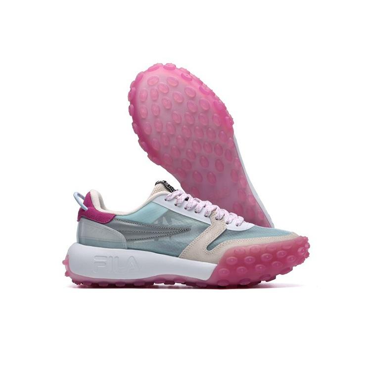 Fila Gara Running Shoes Shock Absorbing Durable Breathable Low Top Dad Sneakers Women Sneakers Winter-Cloud F12W124140FWE