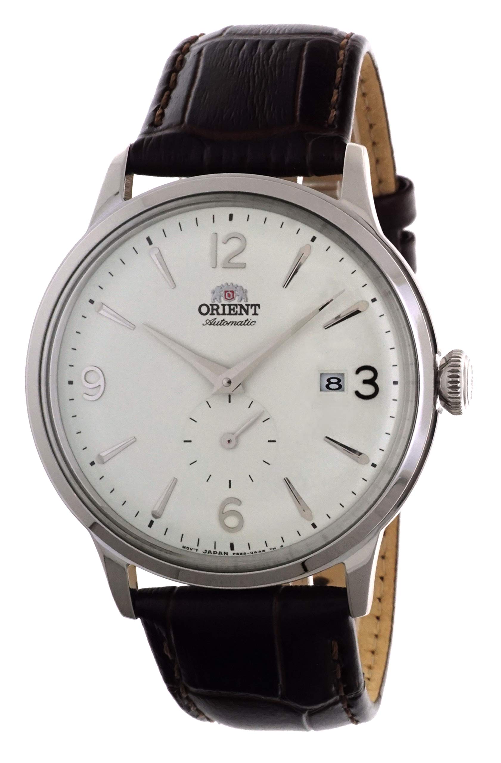

Orient Mechanical Classic Automatic White Dial Watch RA-AP0002S, Silver Tone, Mechanical.