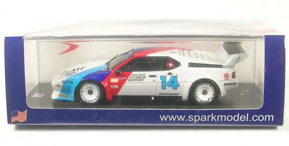 

Spark National Model BMW M1 1981 Daytona 24H 6th place Class winner 1/43 #14 H-J.Stack/W.Brun/A.Gebhardt