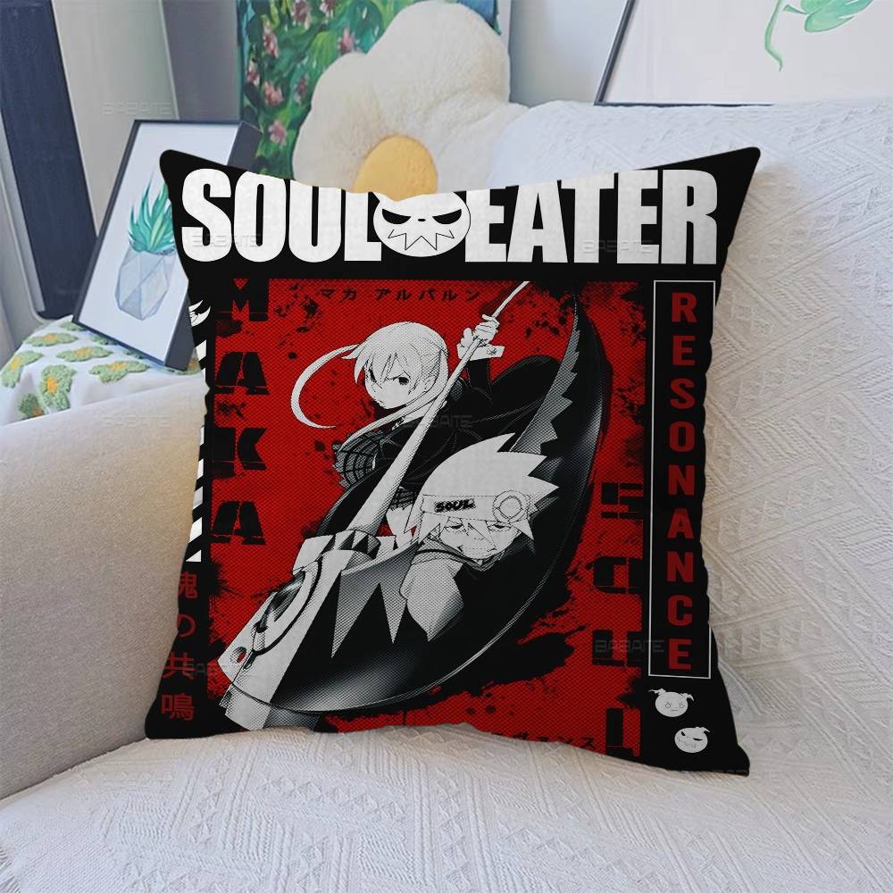 Аниме S-Soul E-Eater Кленовый Дизайн Наволочка Счастливый Осенний Урожай Декор Праздничный Декор Наволочка 30x30 cm