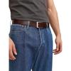 Jack And Jones Mens Leather Metal Buckle Belt