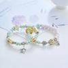 Jingdezhen Ceramic Beaded Bracelet, Ethnic Versatile Design Handmade Couple Wrist Jewelry