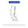 Beads Copper Charms Original Crystal High-Heeled Shoe Pendant Beads Fit Bracelet Jewelry Diy Women Gift Accessory