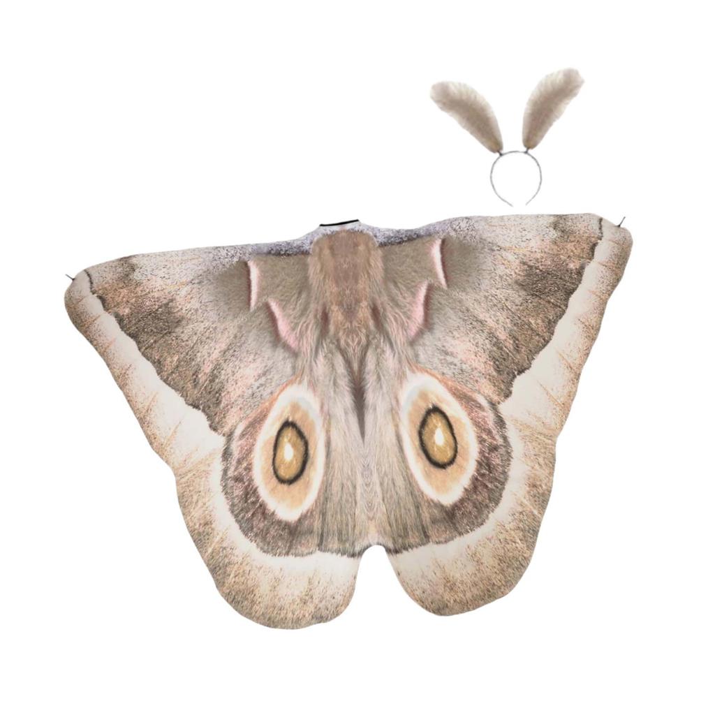 Halloween Schmetterlingsumhang Flügel Kostüm Kostüm Kopfschmuck Polyester Leicht