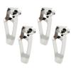 Belt Clip and Screw Clip Hook Set 4pcs for 12V For Hex Screwdrive Drill Driver and Wrench Tool Replacement Parts