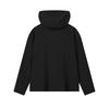 Fila White Fashion Classic Simple Casual Versatile Basic Hooded Woven Jacket Men Jacket Black F61M623701FBK