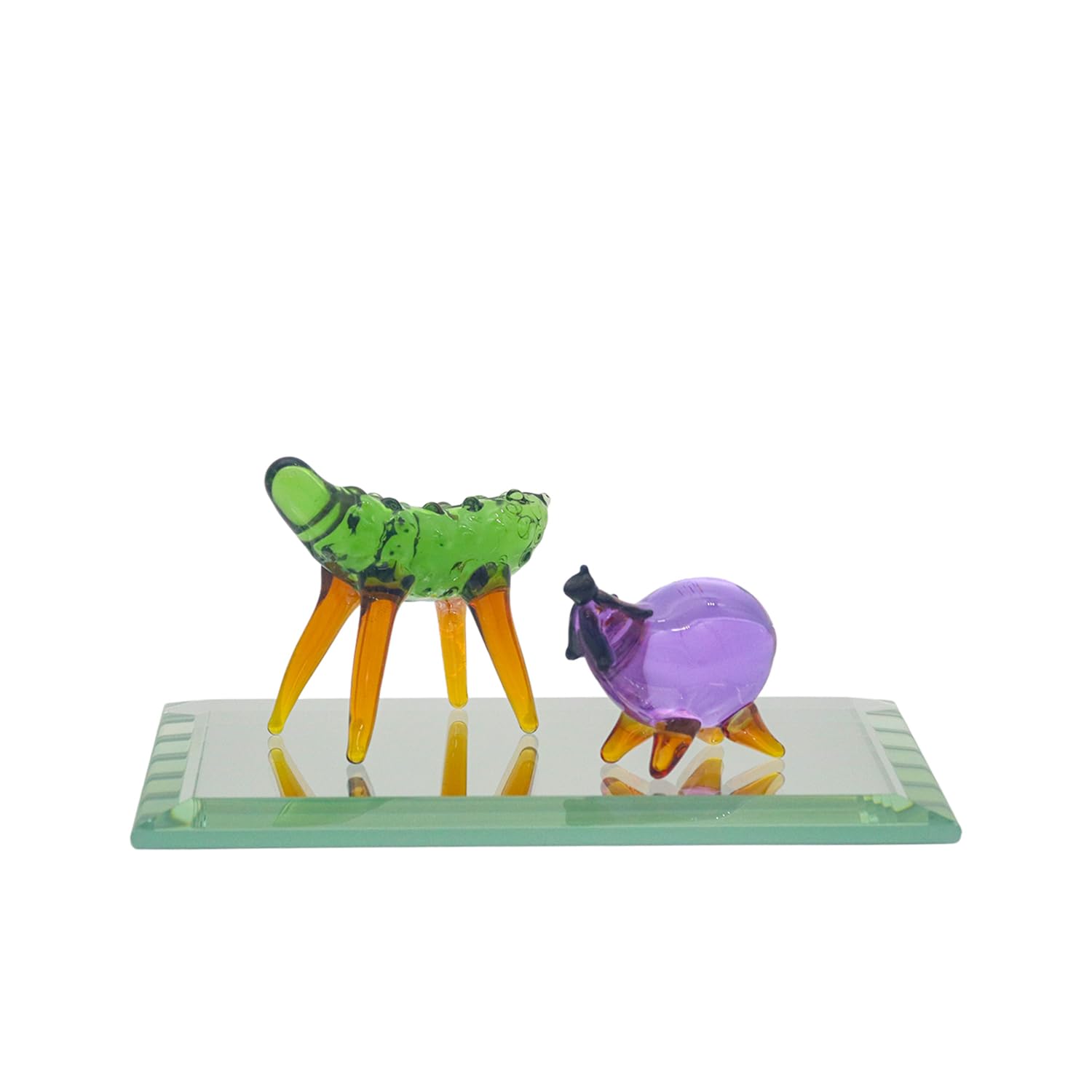 

Shoho Glass spirit horse set [Obon decoration]