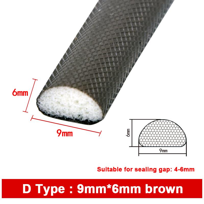 2M PU Acoustic Foam Window Seal Strip SelfAdhesive Noise Reduction Impact Resistance Door Gap Strip Dustproof Weatherstripping