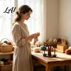 Yarn Ball Spinner Wooden Magnetic Holder Tangle-Free Stand with 1/2 Rotating Spindle Knitting Spinner Crocheting & Accessories Gift for Women Mom