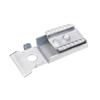 Complete Replacement Set Quick & Effective Repair Solution Bifold Door Hardware Repair Set Steel  for Closet Entrances