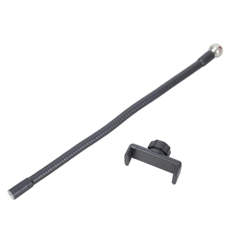 Universal Ball Head Mobile Phone Holder Support With Plastic Metal Design for 60mm-90mm Wide Devices Camera Photography