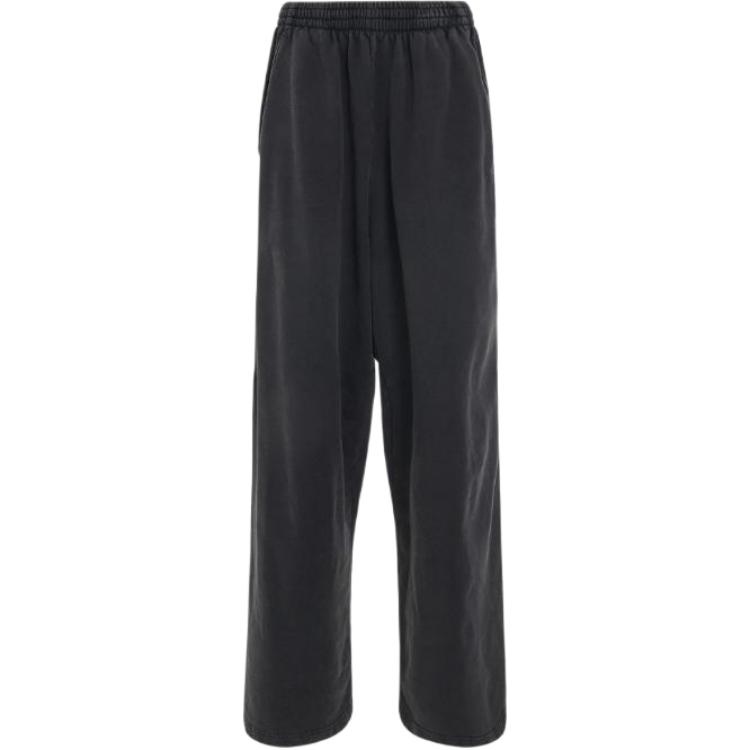 Balenciaga Knitted Sweatpants Loose Fit Men's Black 720447TNVF61069
