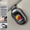 For Abarth Car Sun Visor Glasses Holder Sunglasses Case Eyeglasses Clip FIAT 500 FR Ducato Doblo Freemont Idea Stilo Panda
