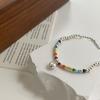 Korean Pearl & Sterling Silver Beaded Bracelet: Non-Fading, Summer Women's High-End Jewelry.