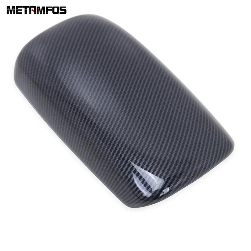 For Toyota Corolla Cross -2024 2025 Carbon Fiber Center Console Armrest Storage Box Panel Cover Trim Interior Accessories