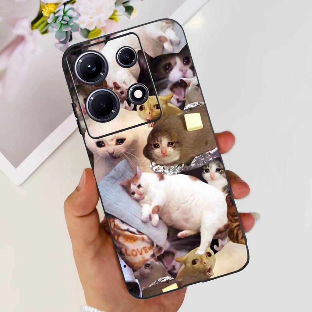 For Infinix Note 30 Pro Case Stylish Painted Cover Soft Silicone Phone Cases For Infinix Note30 Note 30 Pro X6833B X6716B Bumper