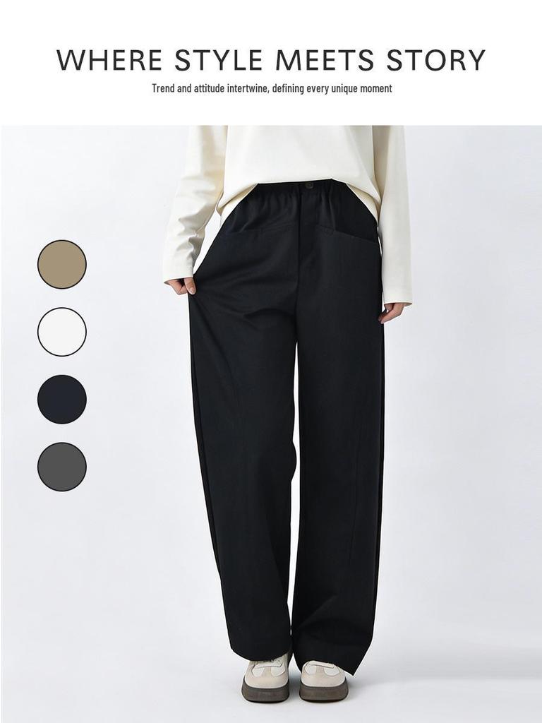 Chic Loose Casual Pants - 2026 Spring/Summer Eco-Cotton Collection