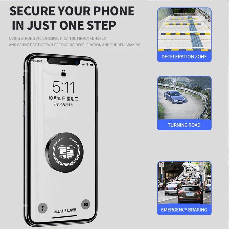 Magnetic Car Phone Holder Air Vent Magnet Smartphone Mobile Stand Cell GPS Support For Cadillac Logo CT4 CT5 XT5 XT6 XTS ATS-L