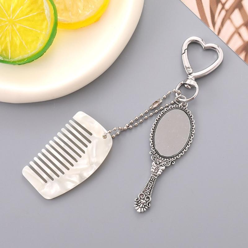 Travel Friendly Mixture Key Owner With Strong Acetate Glass Constructed In Comb For Daily Organization