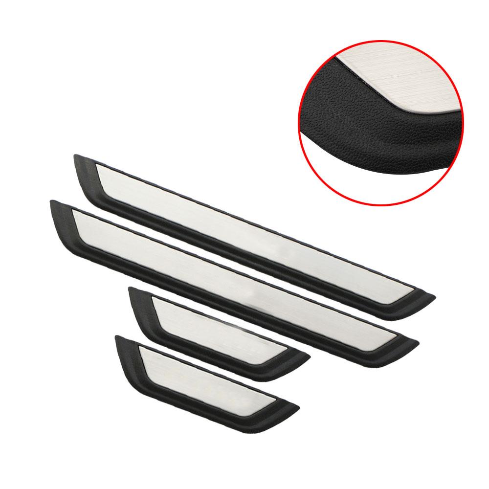 For Toyota CHR C-HR 2016 - 2025 Door Sill Scuff Plate Welcome Pedal Cover Sticker Car Styling Accessories