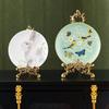 Antique Finish Photo Frame Display Rack Zinc Alloy Tray Rack Decoration Ornament  Home Decoration