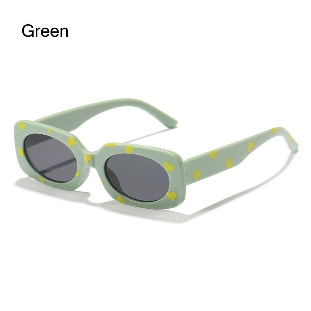 2-8 Years Kids Rectangular Sun Glasses Sun Protection Girls Boys Shades Vintage Eyewear