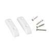 4PCS White Bass Guitar Thumb Rest Plastic Bass Finger Rest Anti Slip Bass Thumb Rest  Guitar