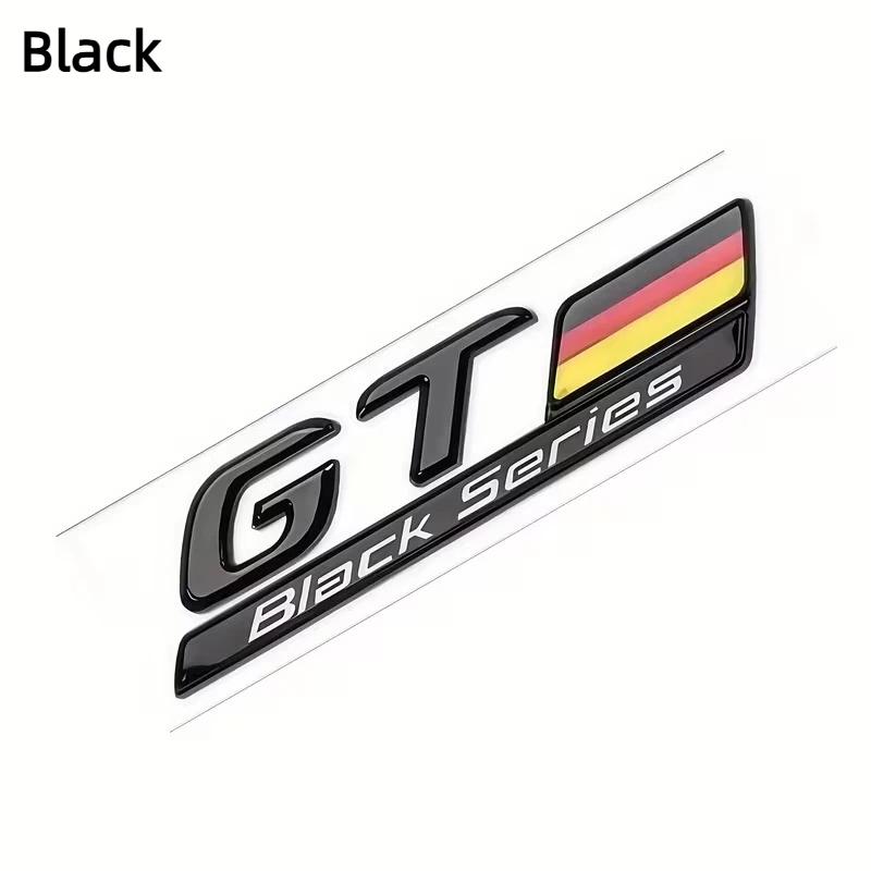 

3D ABS GT Black Series Logo Car Rear Trunk Emblem Decal Side Fender Badge Sticker Auto Accessories D