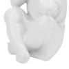 Cute Winged Statue Resin Figurine Indoor Outdoor Ornament for Garden Lawn Yard Nightstand Desktop