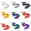 Multicolor 3D Printed Dragon Toy 30/45cm Articulated Chinese Dragon  Car Decoration