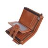 New Men's Wallet Retro Fashion Short Style Multi Card Buckle Soft Leather Clip Zipper Coin Purse