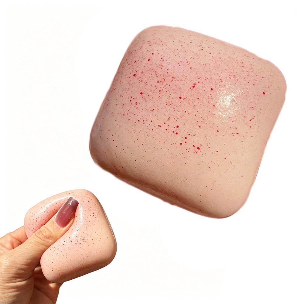 Squishy Langzaam Rijzend Simulatie Voedsel Knijpspeelgoed Fidget Speelgoed Zacht Zacht Taart Brood Toast Knijpspeelgoed Stressverlichting Hand Ontspanning Speelgoed
