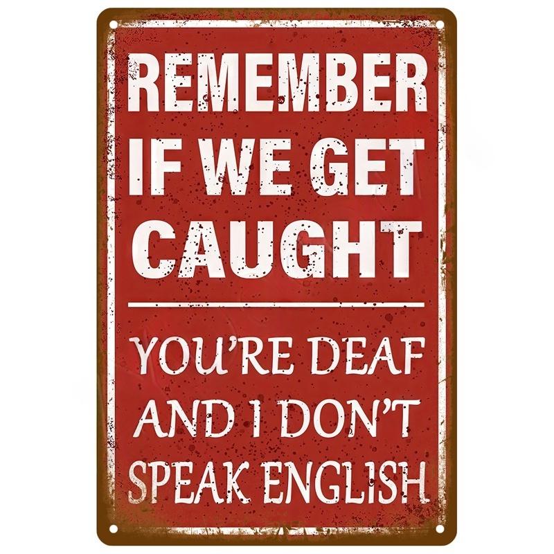 Bedroom Metal Signs Retro Metal Plate Posters Wall Art Mural Vintage Room Decoration Home Decor Items Tin Signs Aesthetic Men