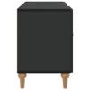 TV Stand Black 102 X 34.5 X 50 Cm Particleboard