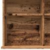 Vidaxl CD Storage Cabinet, Old Wood, Wood-Based Material