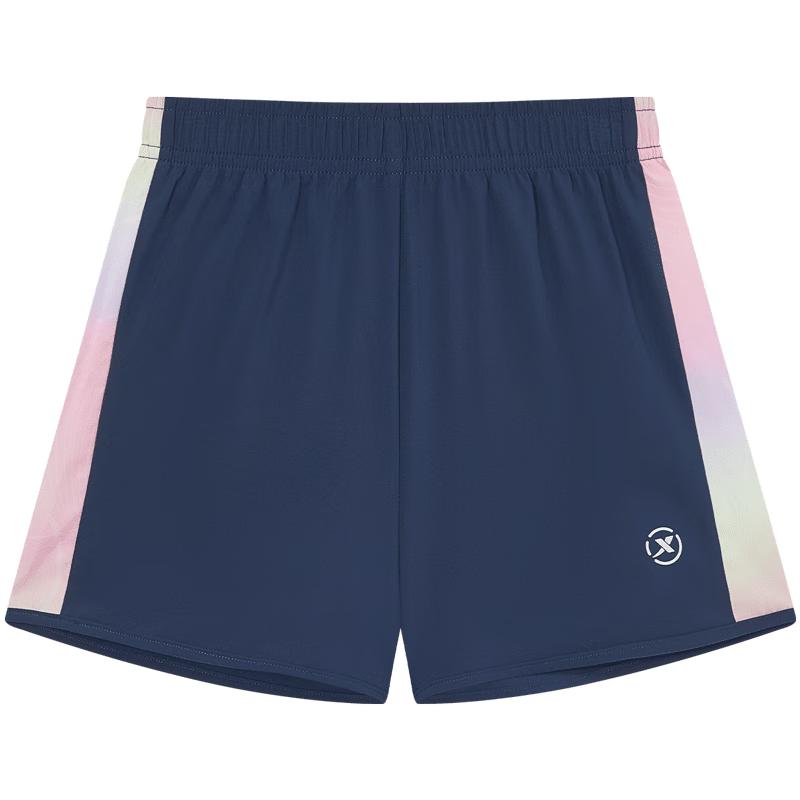 XTEP Girls  Breathable Quick-Dry Capris with Floral Side Panels 165