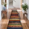 VIKAMA Bohemian Colorful Runner Rug Large Area Rugs Easy-Clean Kitchen Rug Doormat Welcome Mat Rug For Bedroom Live Room Home De