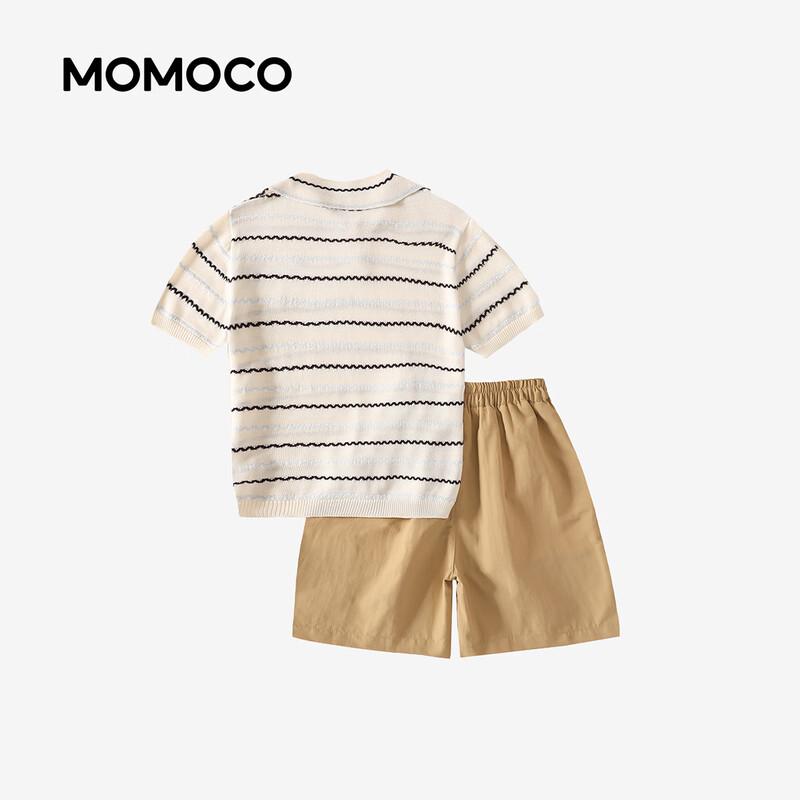 MOMOCO Boys' Casual Two-Piece Summer Set