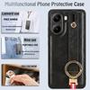 For POCO X7 Pro X 7 Wristband Leather Finger Ring Phone Case For Xiaomi POCO X7Pro Crossbody Lanyard Shockproof Back Cover
