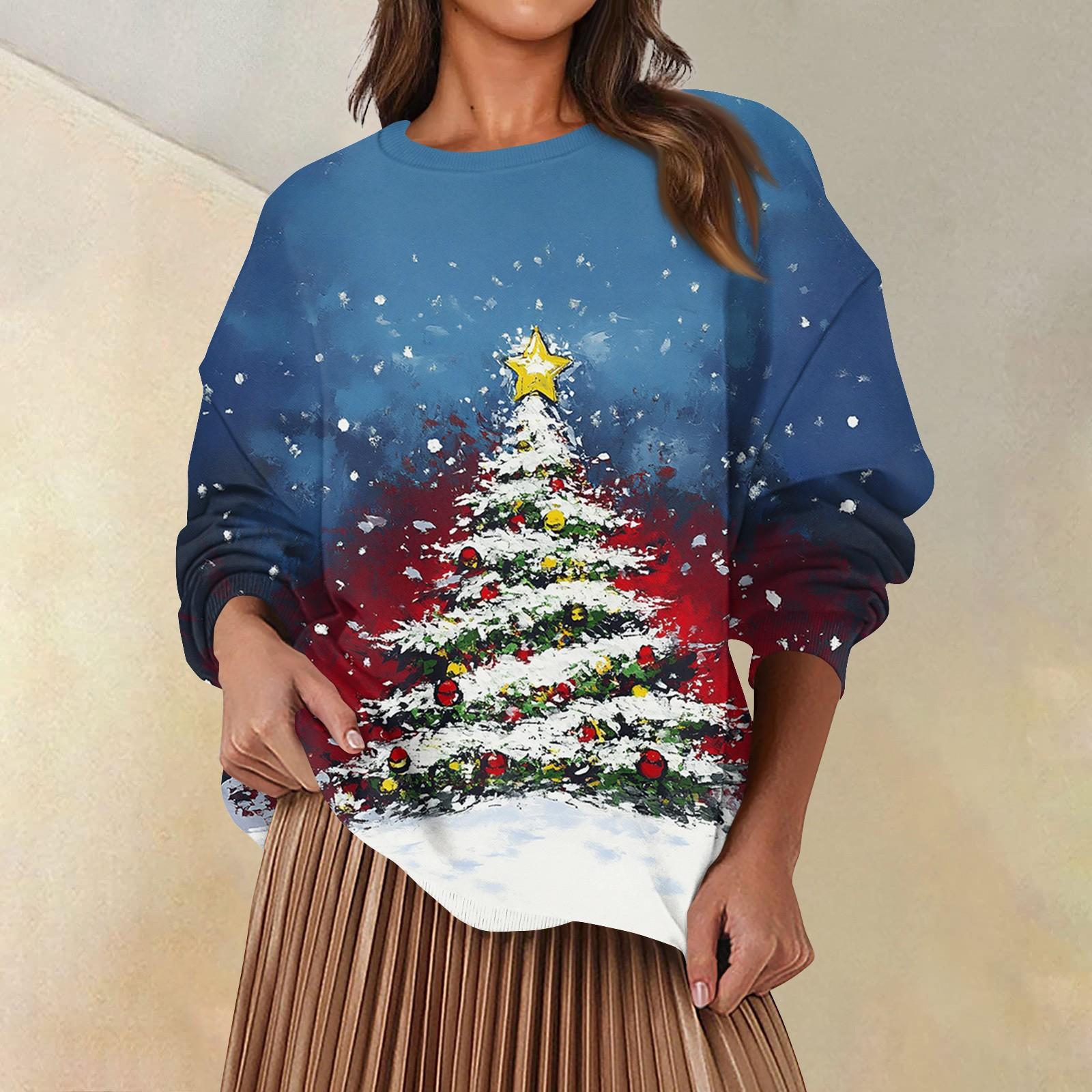 

Женская модная повседневная свободная толстовка с круглым вырезом и длинным рукавом, однотонная L