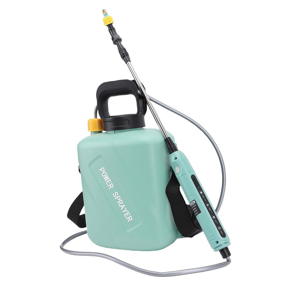 Elektrische Spritze mit 3 Düsen Ausziehbarer Sprühstab USB Wiederaufladbarer Griff 6L Batteriebetrieben