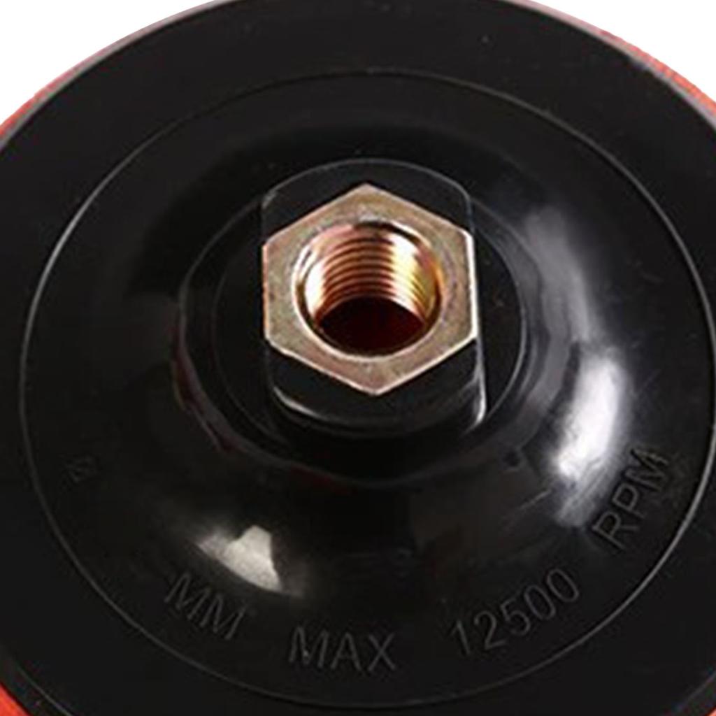Polisher Backing Plate Hex Interface Self Adhesive ABS 125mm Sanding Disc for Automobile M14