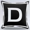 Simple Black And White Letter Printed Pillowcase Decorative Pillow Cushion Cover Suitable For Home Sofa Car Office Cushion